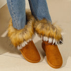 Aurena | Plush Lined Platform Snow Boots