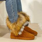 Aurena | Plush Lined Platform Snow Boots