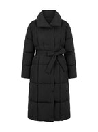 Aurina | High Collar Maxi Puffer Coat