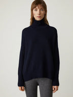 Brianne | Cashmere Blend Roll Neck Sweater