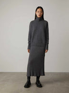 Brianne | Cashmere Blend Roll Neck Sweater