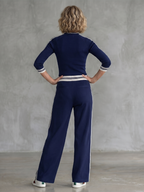 Brigid | Long Sleeve Top and Wide-Leg Pants Set