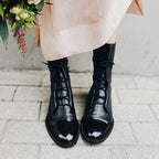 Calara | Lace-Up Ankle Boots