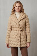 Cedanne | Belted Quilted Puffer Jacket