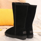 Corana | Leather Fur Lined Waterproof Knee High Boots