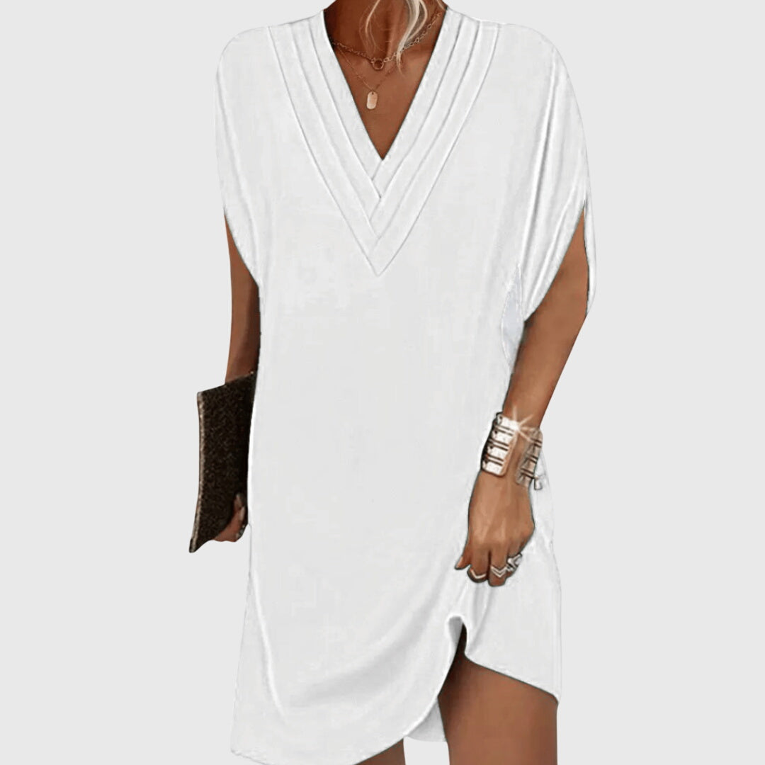 Roslyn | Elegant Tummy Coverage Dress