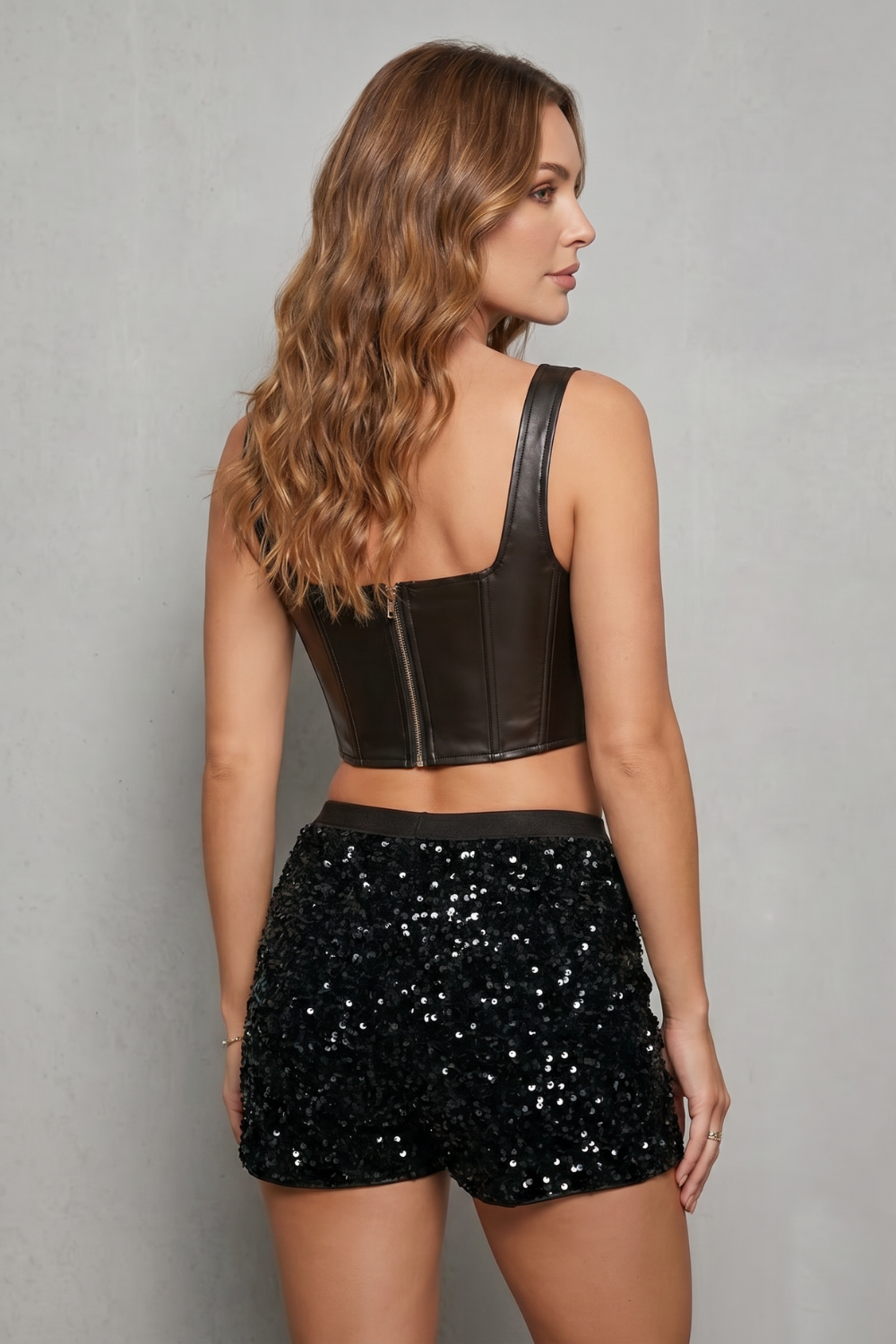 Delisse | Sequin Shorts New Years Eve