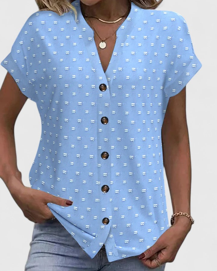 Cora | Comfortable V-Neck Shirt