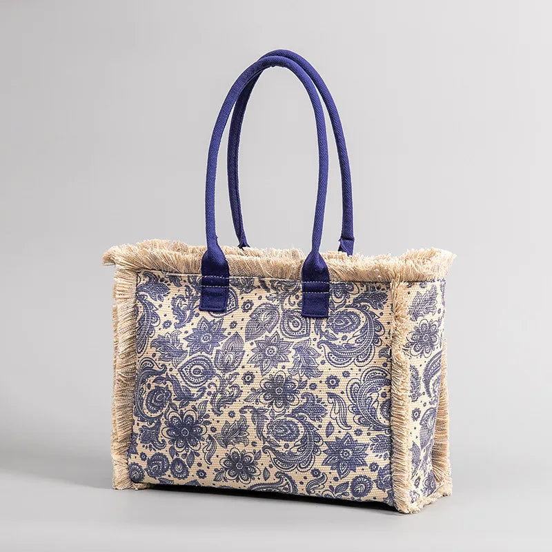 Imani™ | Bohemian Aztec Canvas Tote