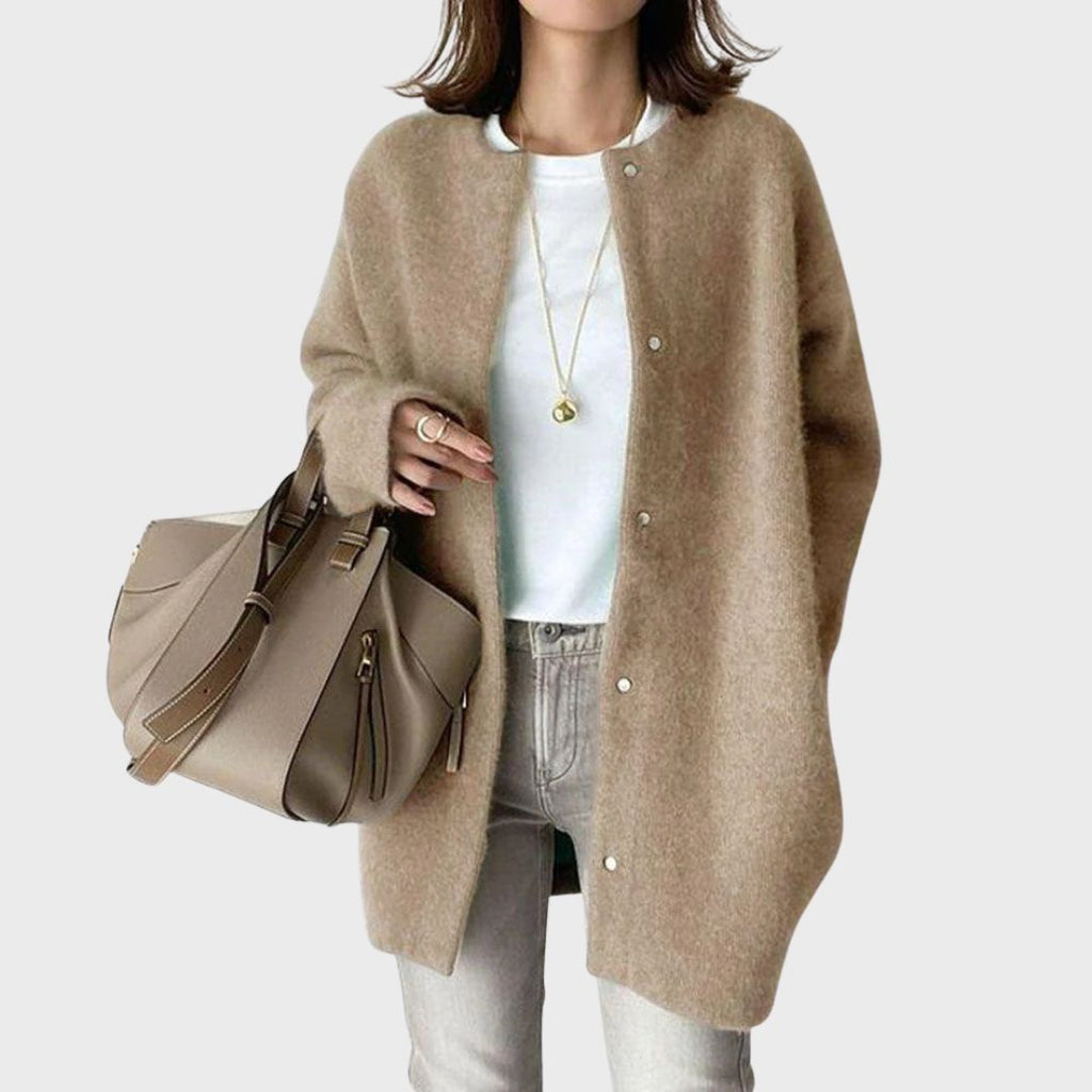 Emaette | Button Up Long Cardigan