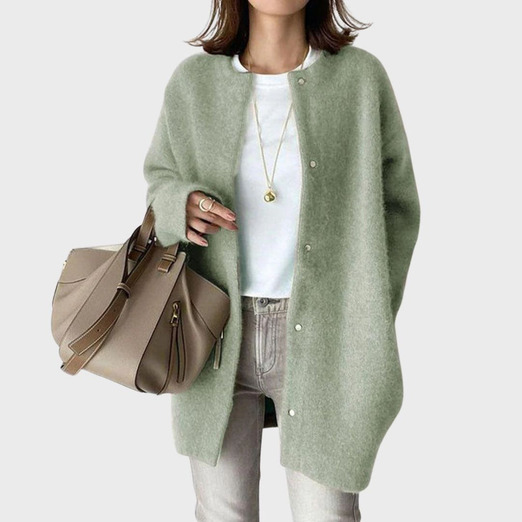 Emaette | Button Up Long Cardigan