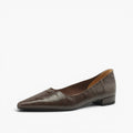 Eveana | Pointed Toe Lambskin Ballet Flats