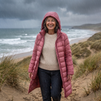 Evette | Ultralight Hooded Long Puffer Coat