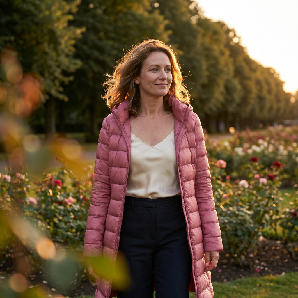 Evette | Ultralight Hooded Long Puffer Coat