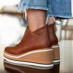 Floanne | Waterproof Orthopedic Ankle Boots Side Zip