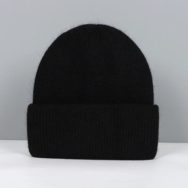 Floina | Cashmere Blend Ribbed Knit Beanie