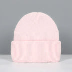 Floina | Cashmere Blend Ribbed Knit Beanie