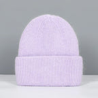 Floina | Cashmere Blend Ribbed Knit Beanie