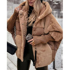 Gisena | Hooded Padded Jacket with Faux Fur