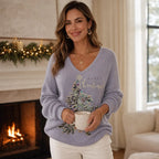 Halenne | Christmas Tree Knit Sweater Relaxed Fit