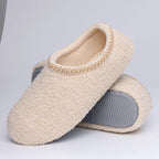 Helelle | Fleece Memory Foam House Slippers