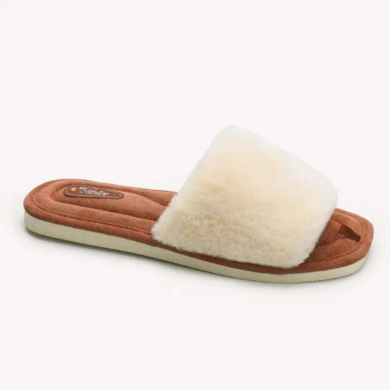 Ilana | Faux Fur Slide Slippers