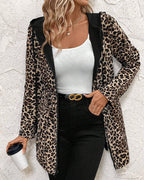 Isaisse | Reversible Leopard Print Coat