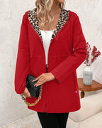 Isaisse | Reversible Leopard Print Coat