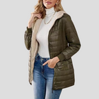 Jorelle | Teddy Lined Hooded Puffer Coat