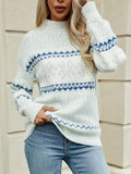 Julelle | Fair Isle Christmas Sweater Snowflake