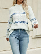 Julelle | Fair Isle Christmas Sweater Snowflake