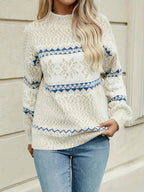 Julelle | Fair Isle Christmas Sweater Snowflake