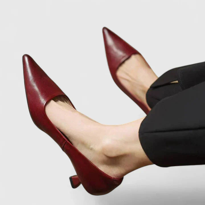 Lauana | Orthopedic Block Heel Pumps