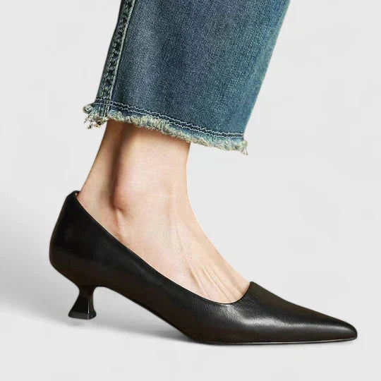 Lauana | Orthopedic Block Heel Pumps