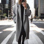 Lysanne | Oversized Double-Breasted Long Coat