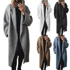 Lysanne | Oversized Double-Breasted Long Coat