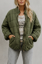 Lysina | Quilted Lightweight Jacket with High Collar
