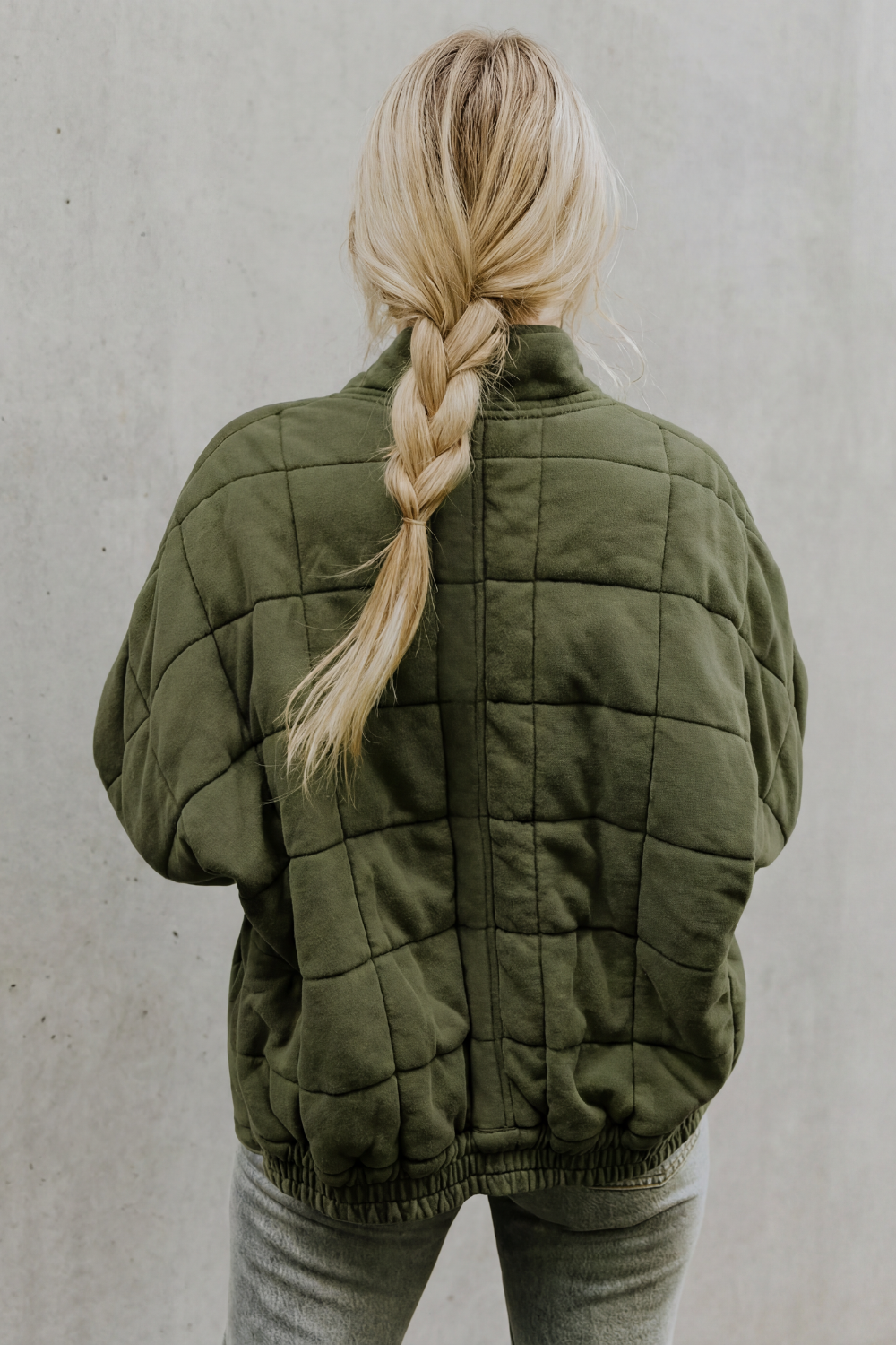 Lysina | Quilted Lightweight Jacket with High Collar