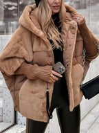 Maena | Oversized Puffer Jacket with Faux Fur Trim