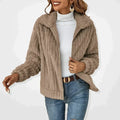 Maeora | Fluffy Open Front Cardigan