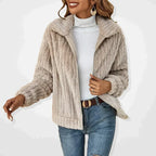 Maeora | Fluffy Open Front Cardigan