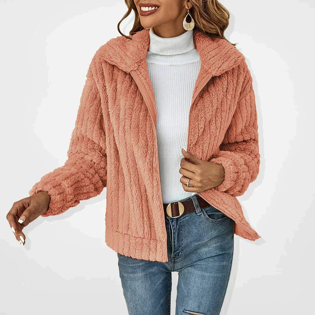 Maeora | Fluffy Open Front Cardigan