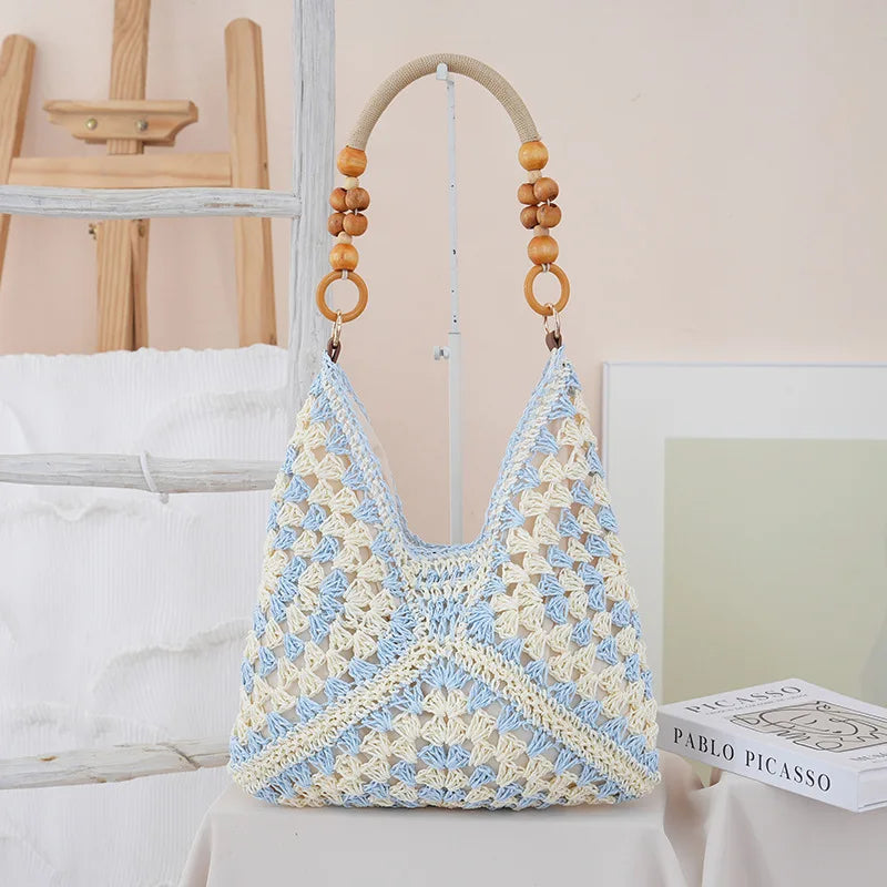 Millie™ | Bohemian Crochet Hobo Tote