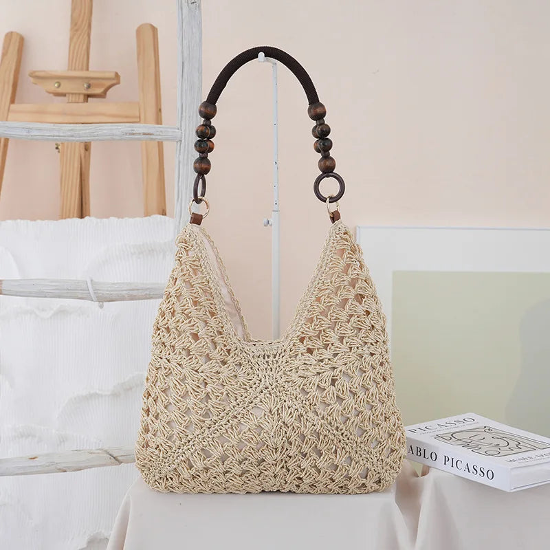 Millie™ | Bohemian Crochet Hobo Tote