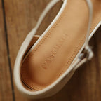 Marora | T-Strap Leather Mary Jane Block Heels