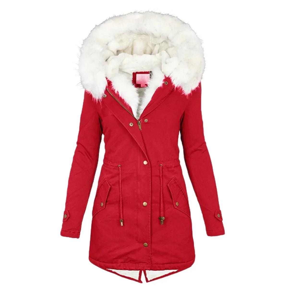 Nelana | Faux Fur Lined Winter Coat