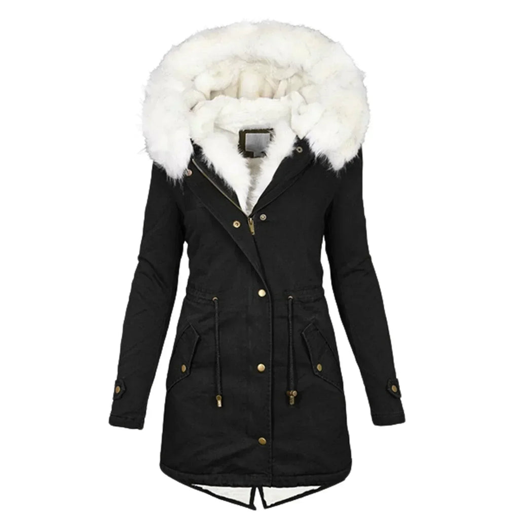 Nelana | Faux Fur Lined Winter Coat