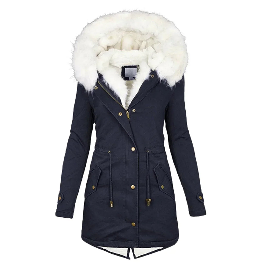 Nelana | Faux Fur Lined Winter Coat