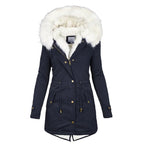 Nelana | Faux Fur Lined Winter Coat