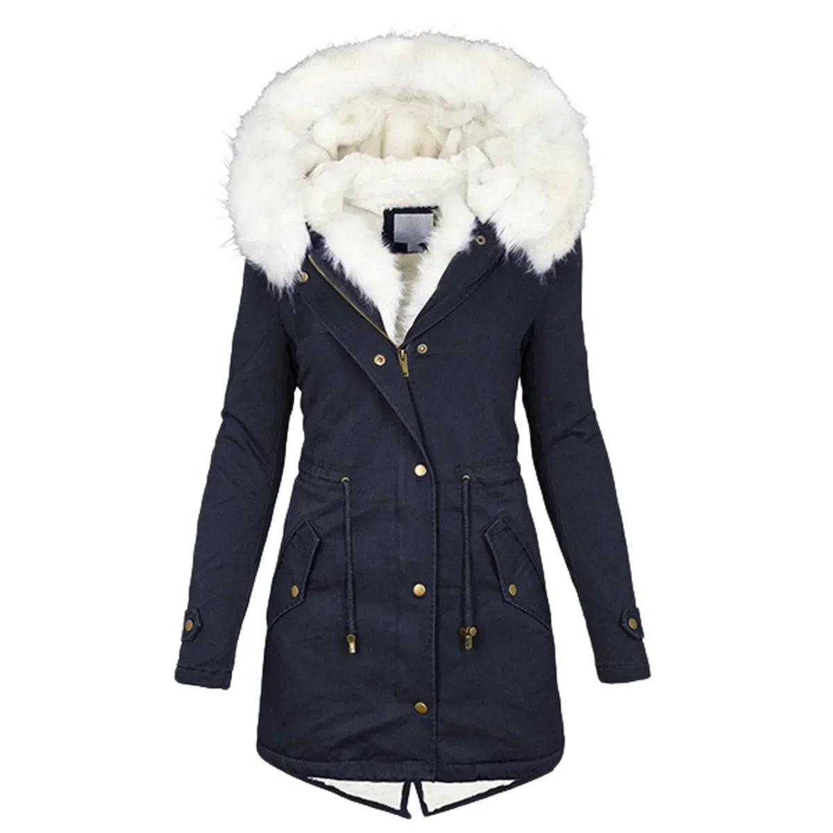 Nelana | Faux Fur Lined Winter Coat